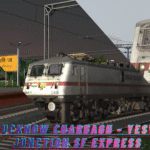 22684 Lucknow Charbagh - Yesvantpur Junction SF Express For Uttar Pradesh v1 Route
