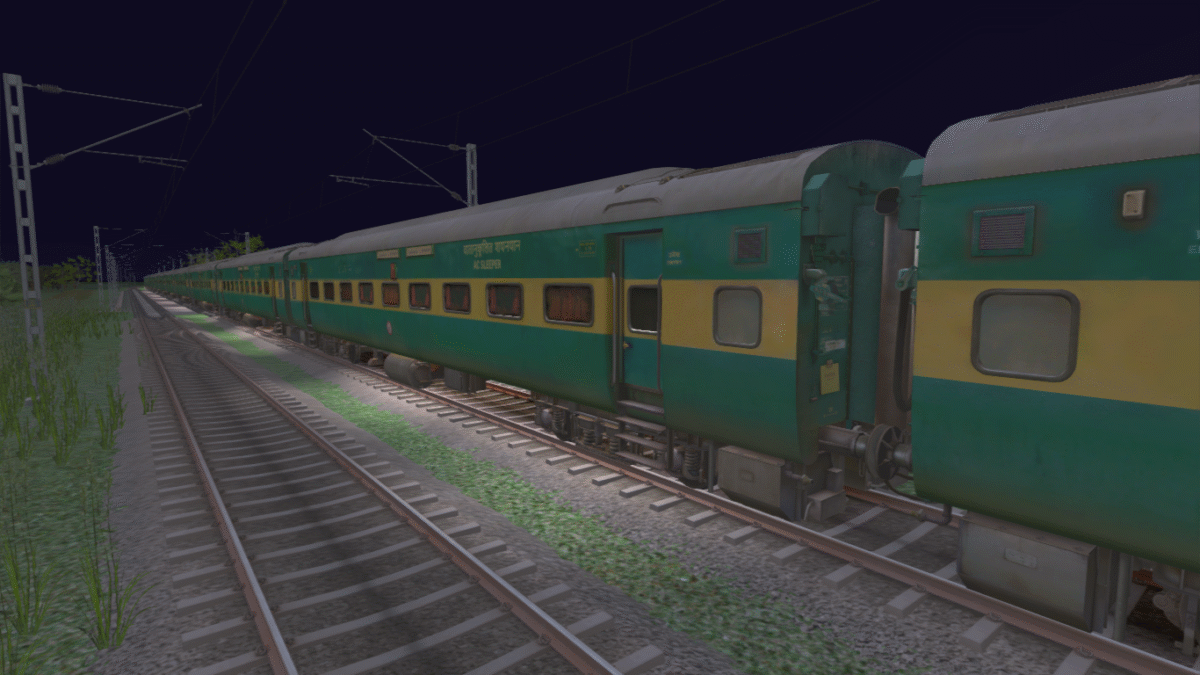 22541 Banaras - Anand Vihar Terminal Garib Rath Express For Uttar Pradesh v1 Route - Image 2