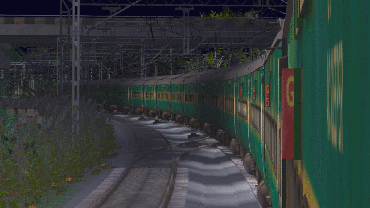 22541 Banaras - Anand Vihar Terminal Garib Rath Express For Uttar Pradesh v1 Route - Image 4