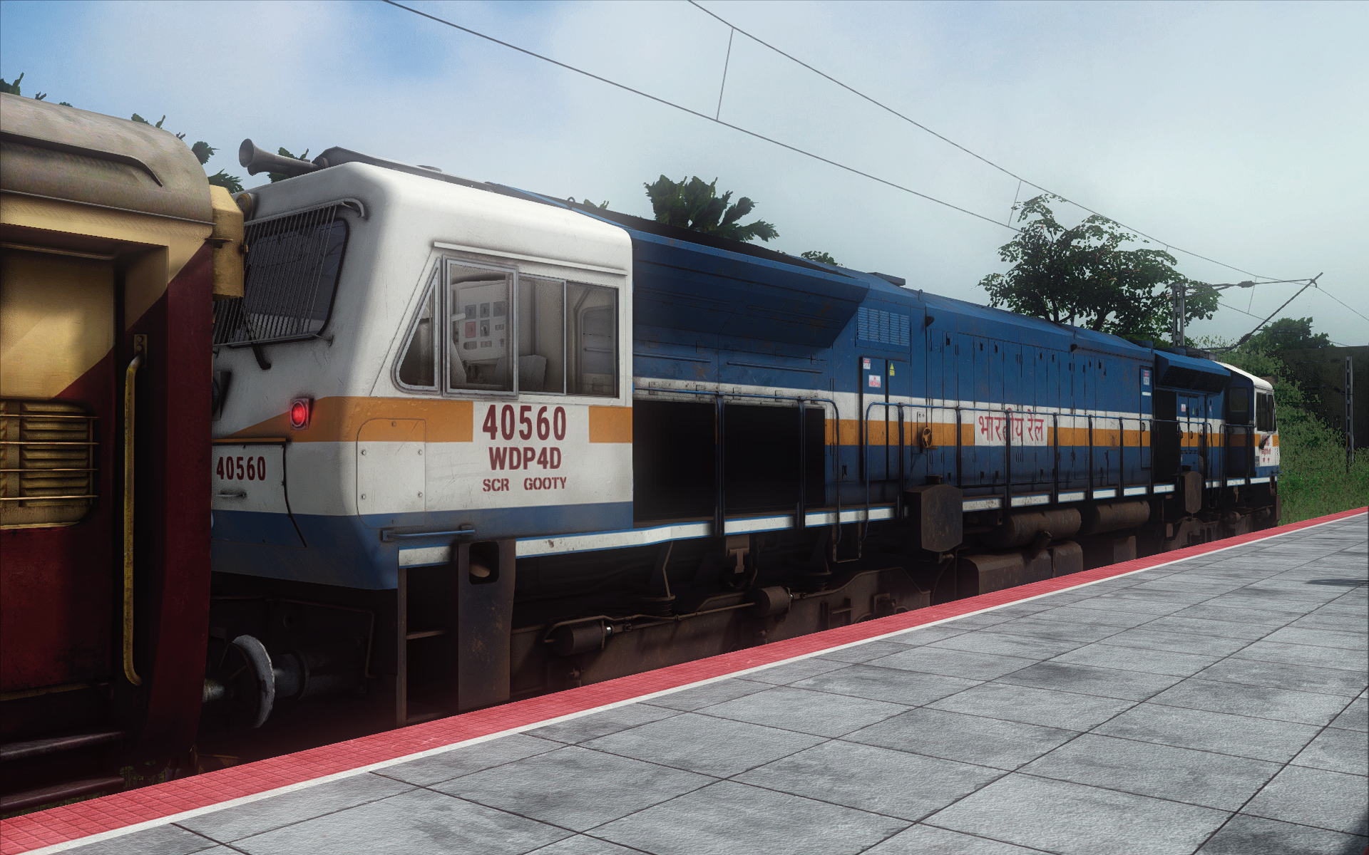 railworks64.exe Screenshot 2025.11.11 - 11.31.50.86 17332 SSS Hubballi Junction - Miraj Junction Express For SWR Goa Route - Image 1