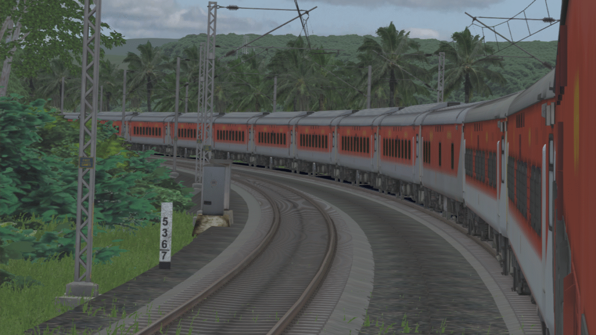 16528 Kannur - Yesvantpur Express For Kerala v2 Route - Image 2