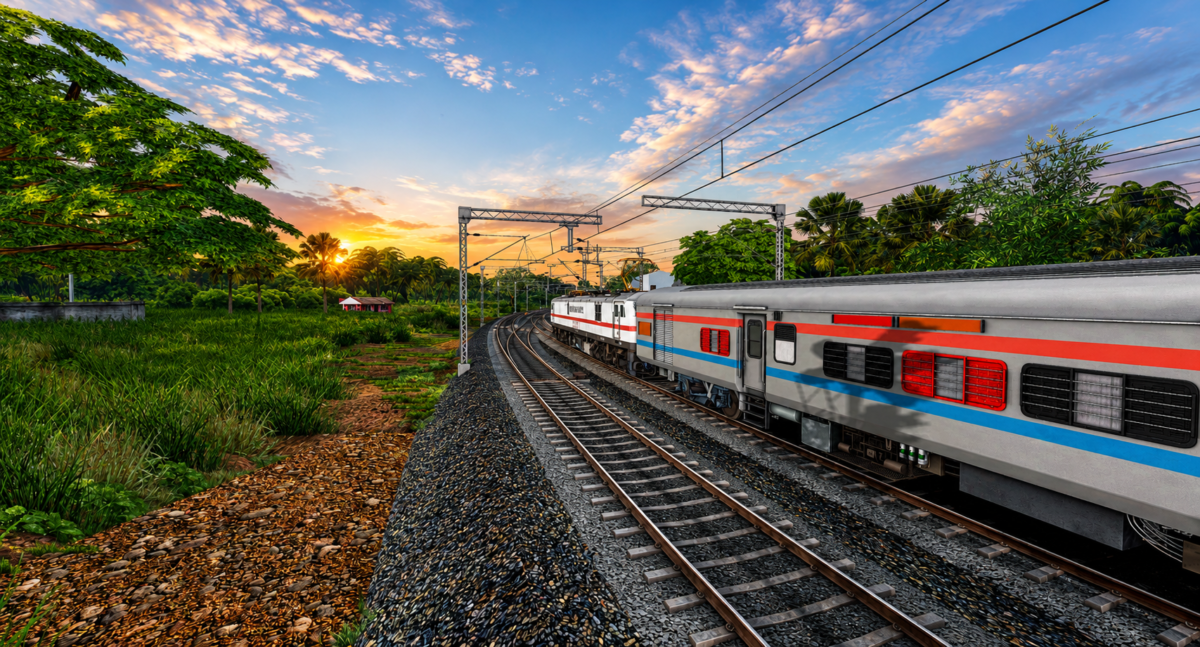 12284/Hazrat Nizamuddin - Ernakulam Jn. Duronto Express Kerala v2 - Image 2
