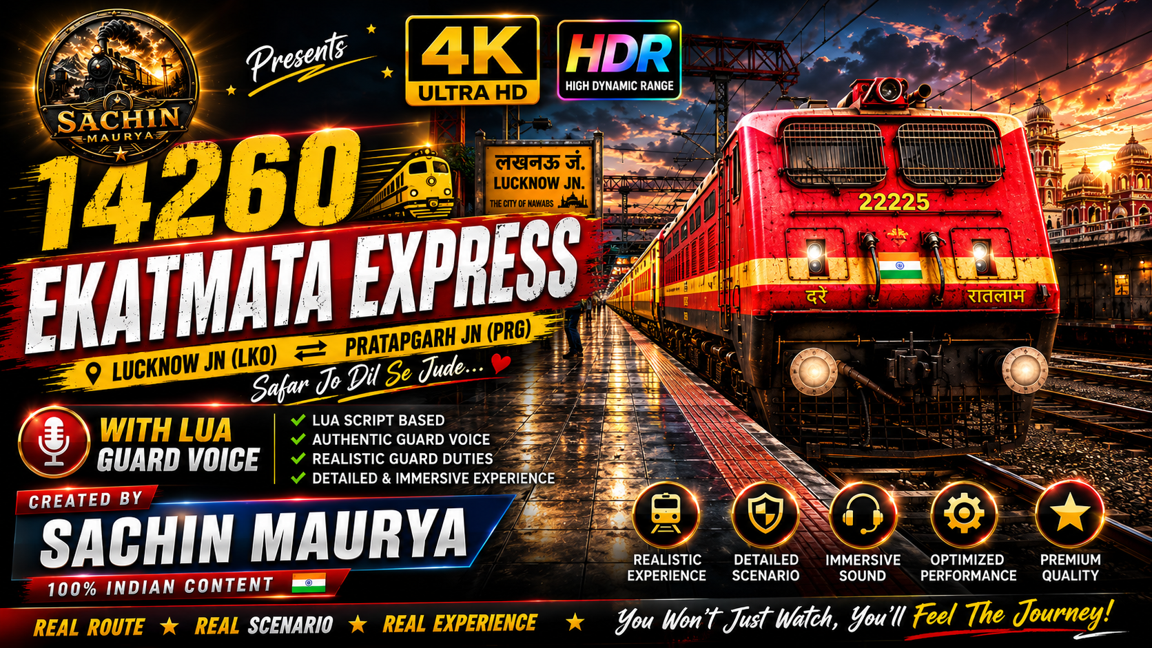 cccccccc 14260 EKATMATA EXPRESS | LUA SCRIPT | BY SACHIN MAURYA | - Image 1